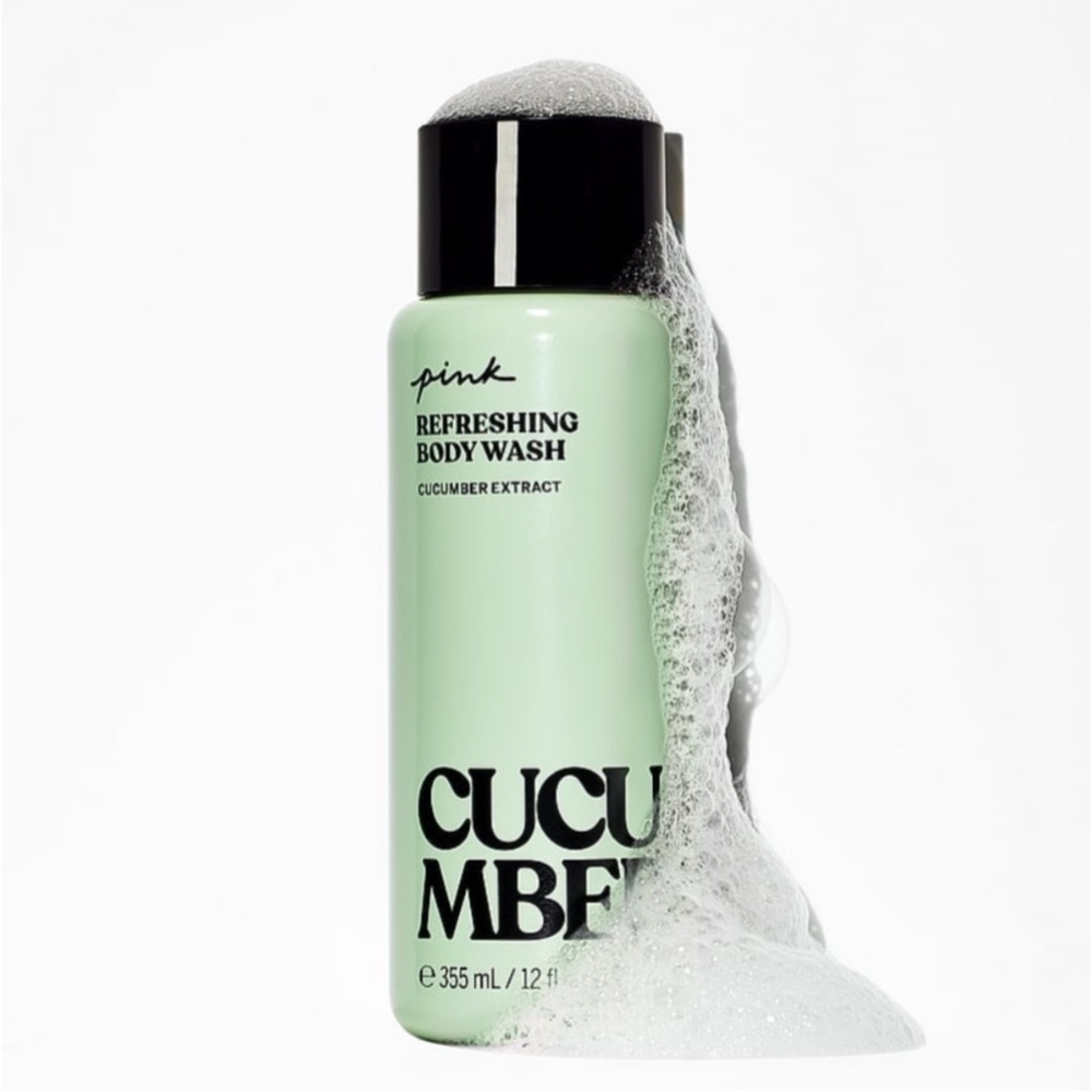 PINK Cucumber Refreshing Body Wash